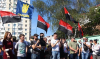 Украинские нацисты облили журналиста ядом