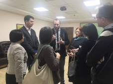 Секретарь Союза журналистов Роман Серебряный провел семинар для представителей югорских СМИ.