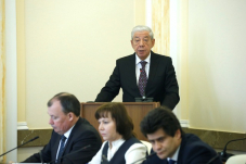 Председатель Свердловского творческого Союза журналистов выступил на заседании областного правительства