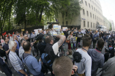 В Москве прошёл митинг в поддержу Кирилла Вышинского