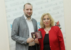 Главный редактор «Казанских ведомостей» награждена медалью «100 лет Союзу журналистов России»