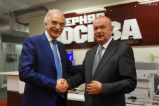 Посол Азербайджанской Республики и делегация главных редакторов посетили газету «Вечерняя Москва»