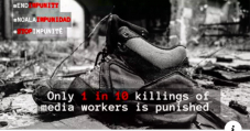 МФЖ объявляет 3-недельную кампанию против безнаказанности преступлений в отношении журналистов