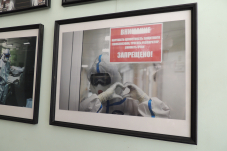 В Самаре, в Доме журналиста,  открылась фотовыставка «Хроники «чумного» времени. Москва и Самара».