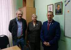 Алексей Вишневецкий и Лидия Златогорская встретились с руководством ГУ МВД РФ по Саратовской области