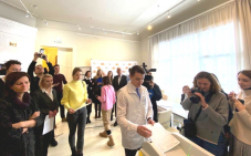 Свердловская область: в Домжуре открыли Модельный избирательный участок