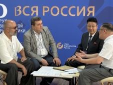 «ВСЯ РОССИЯ -2026». Встреча главы СЖР с делегацией  Союза журналистов КНДР